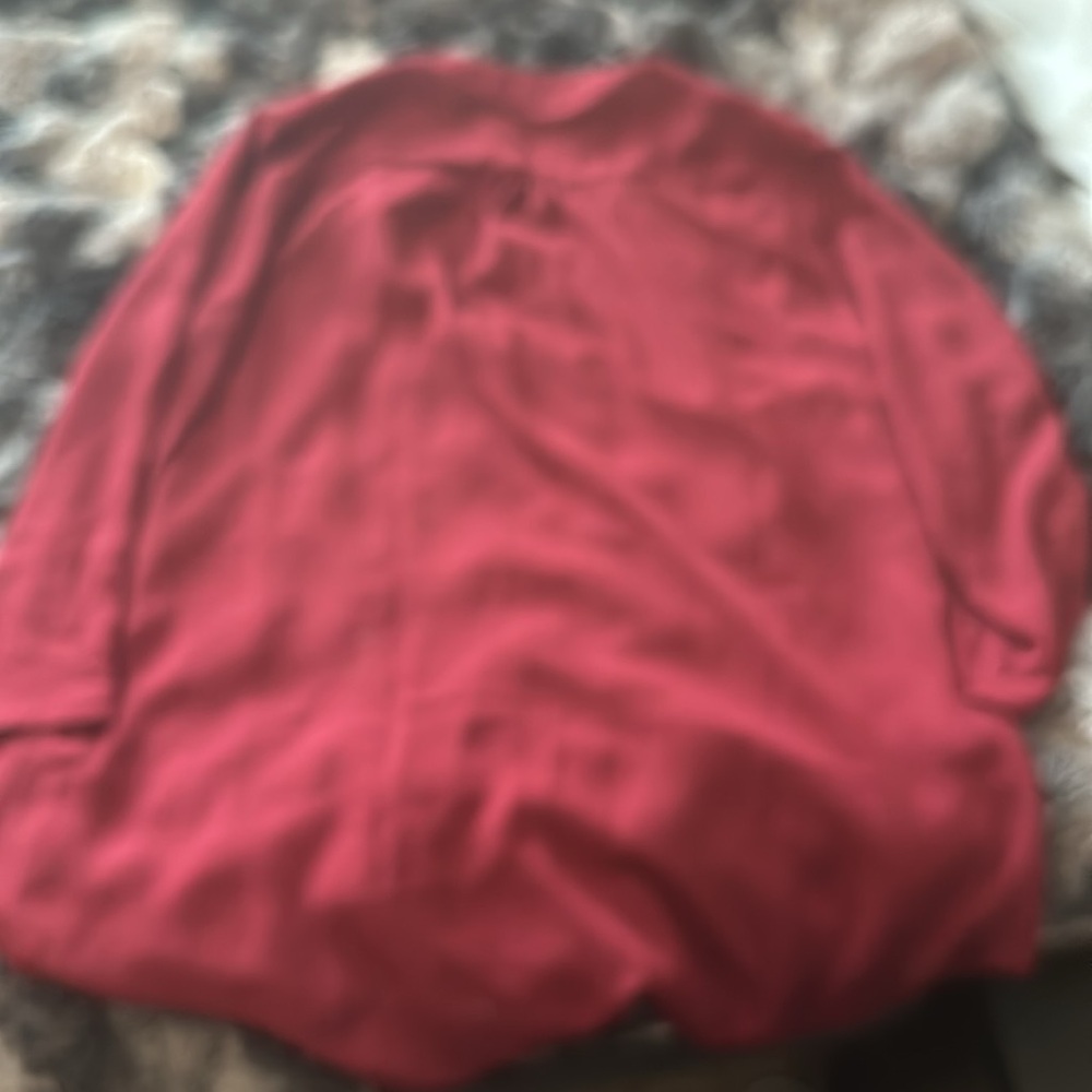 Red blouse - Picture 2 of 2